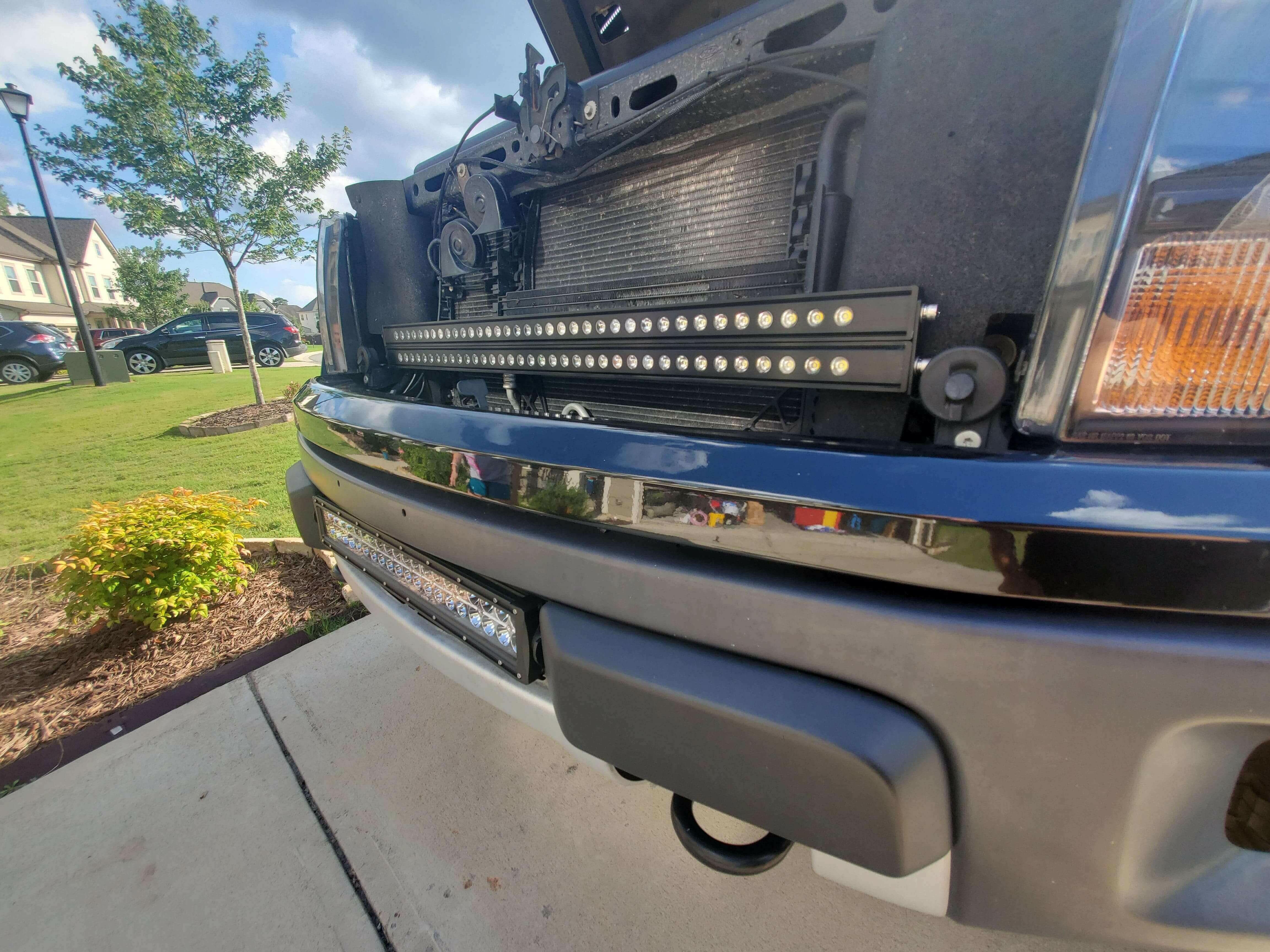 2010-14 Ford Raptor Gen 1 Dual 40s Light Bars - Image 2