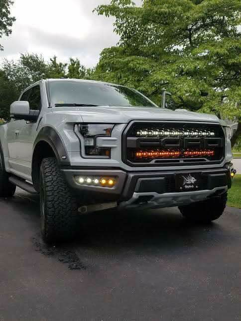2017-20 Ford Raptor Gen 2 Dual 40s Light Bars - Image 4