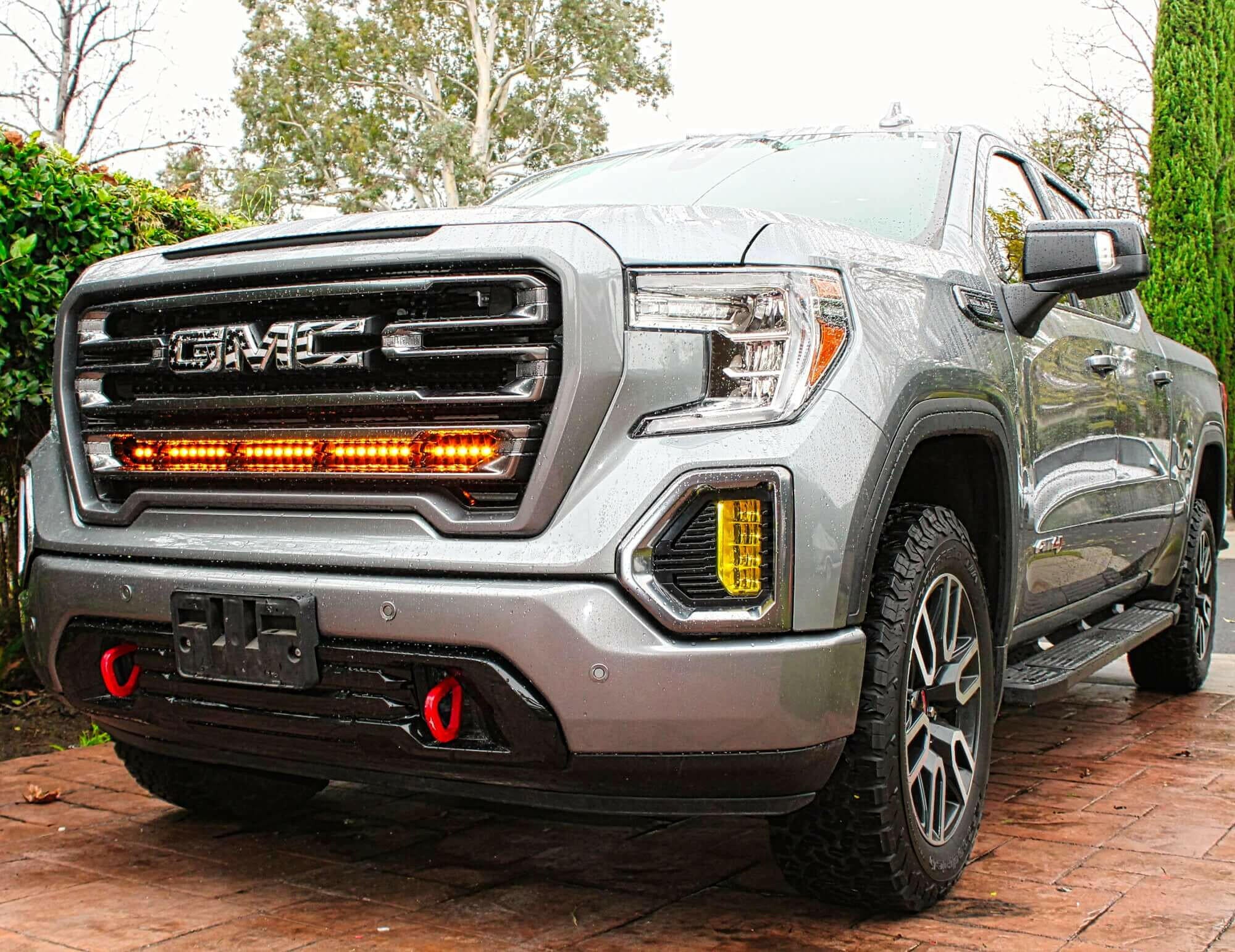 2019+ GMC Sierra 1500 Single 40in Light Bar SLIM - Image 2