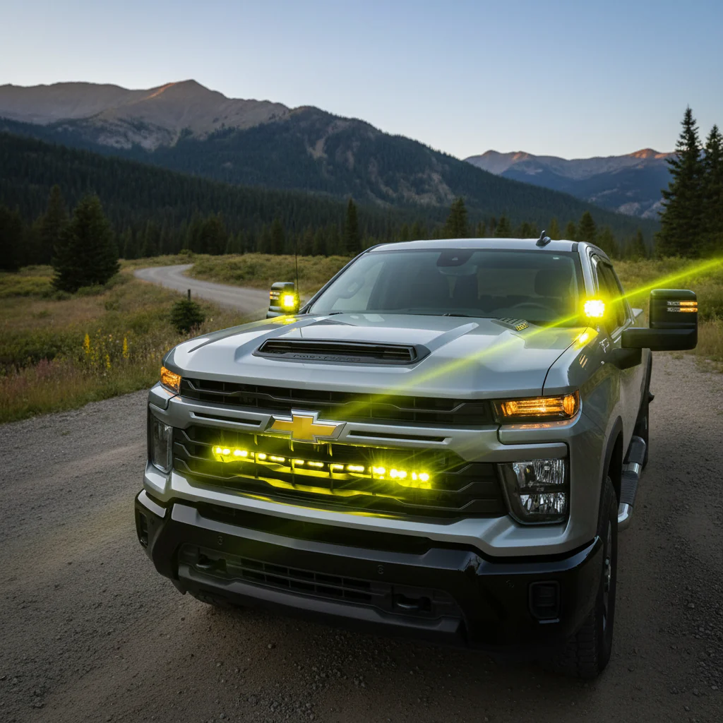 2020+ Chevrolet Silverado 2500/3500 Single 40in Light Bar - PRO - Image 3