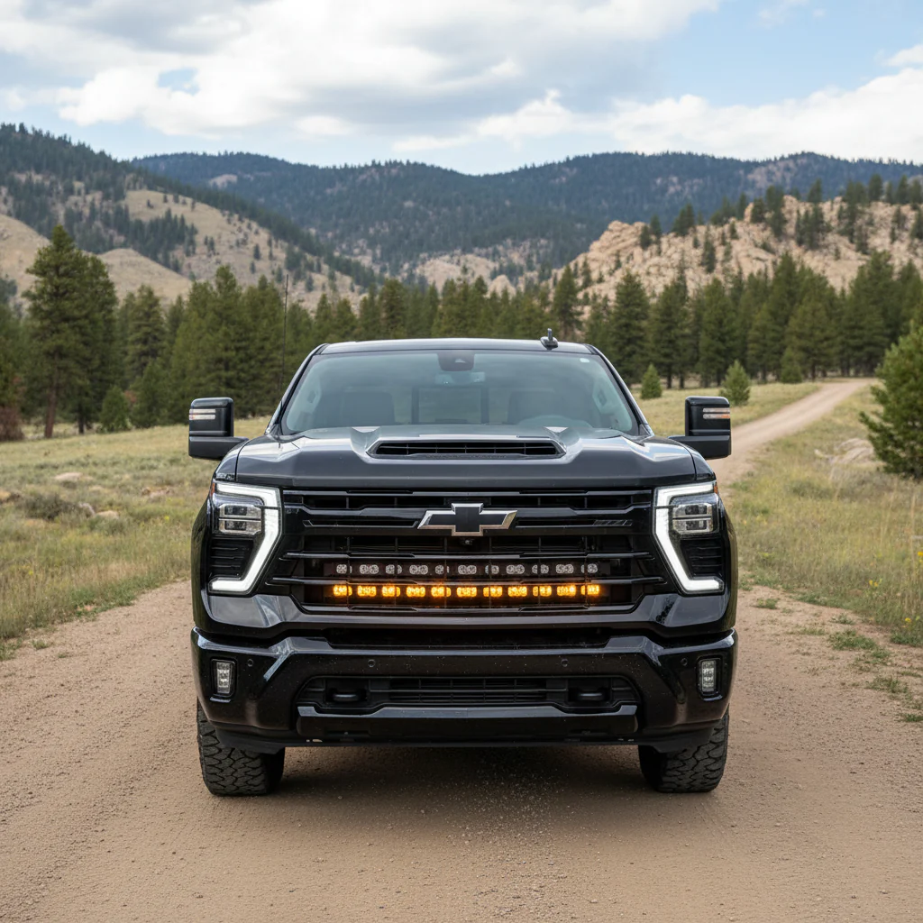 2020+ Chevrolet Silverado 2500/3500 Single 40in Light Bar - PRO - Image 4