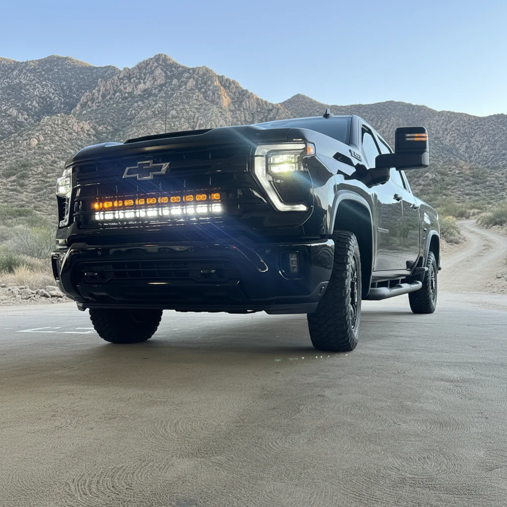 2020+ Chevrolet Silverado 2500/3500 Single 40in Light Bar - PRO - Image 7