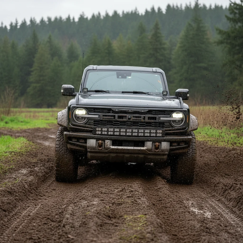 2021+ Ford Bronco Double Stacked Light Bars - Image 6