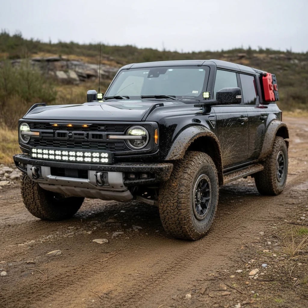 2021+ Ford Bronco Double Stacked Light Bars - Image 7