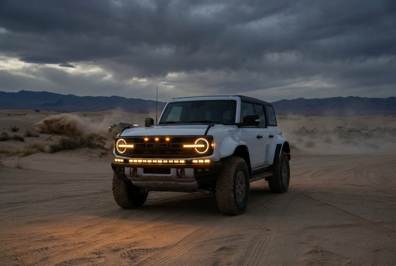 2022+ Ford Bronco Raptor Light Bar Extensions - Image 4