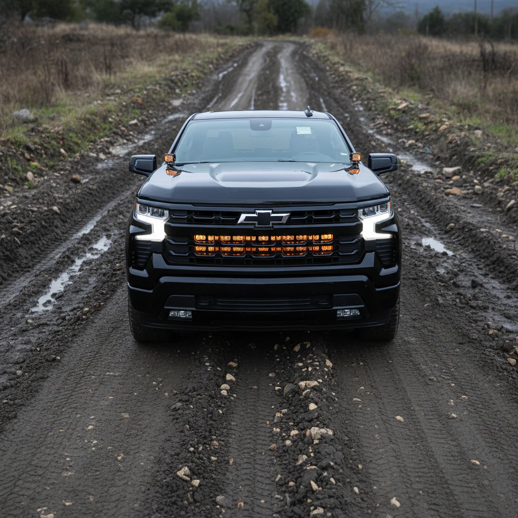 2022+ Chevrolet Silverado 1500 Ditch Lights - Image 2