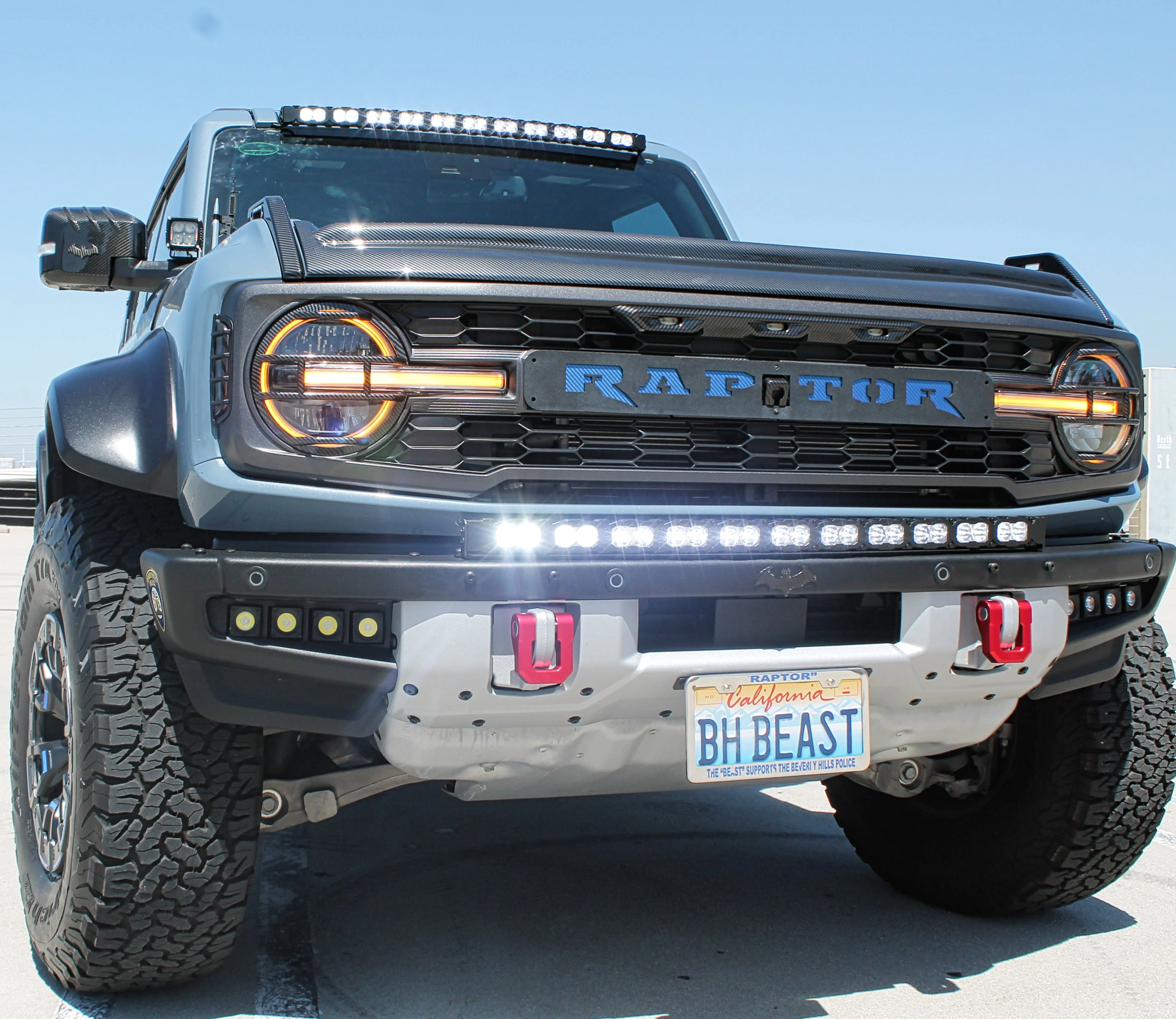 2022+ Ford Bronco Raptor Roof Light Bar PRO - Image 10