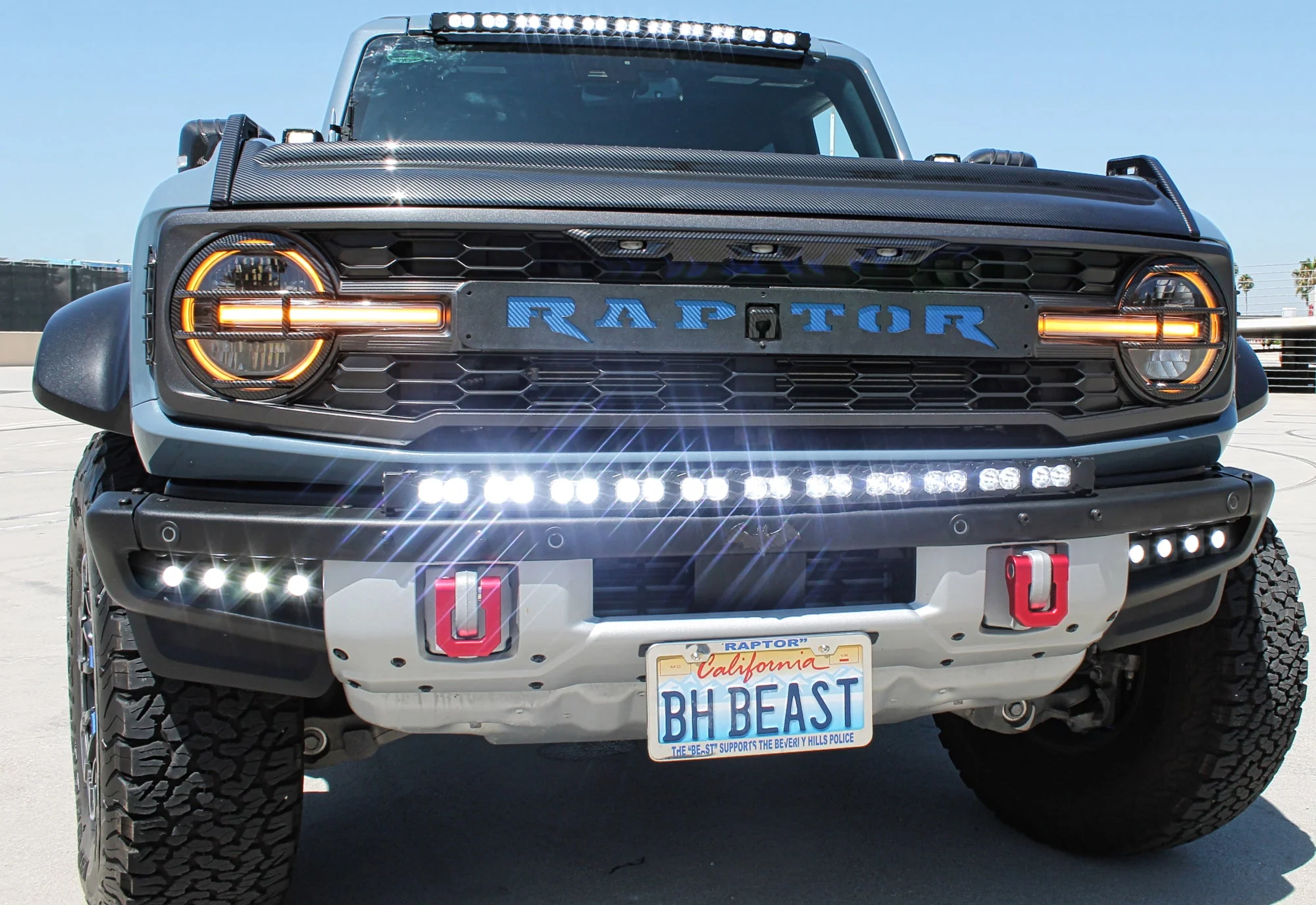 2022+ Ford Bronco Raptor Roof Light Bar PRO - Image 11