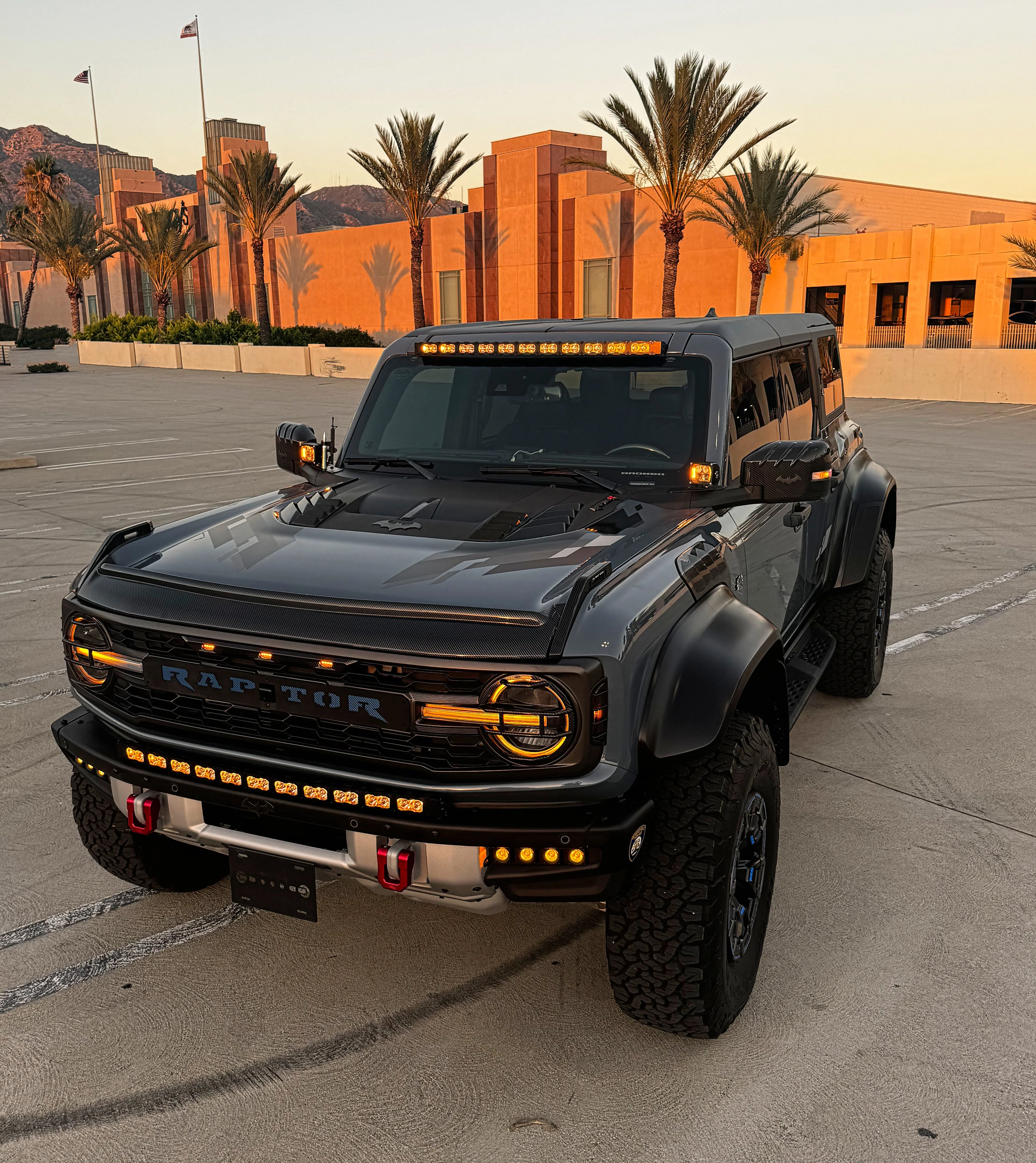 2022+ Ford Bronco Raptor Roof Light Bar PRO - Image 7