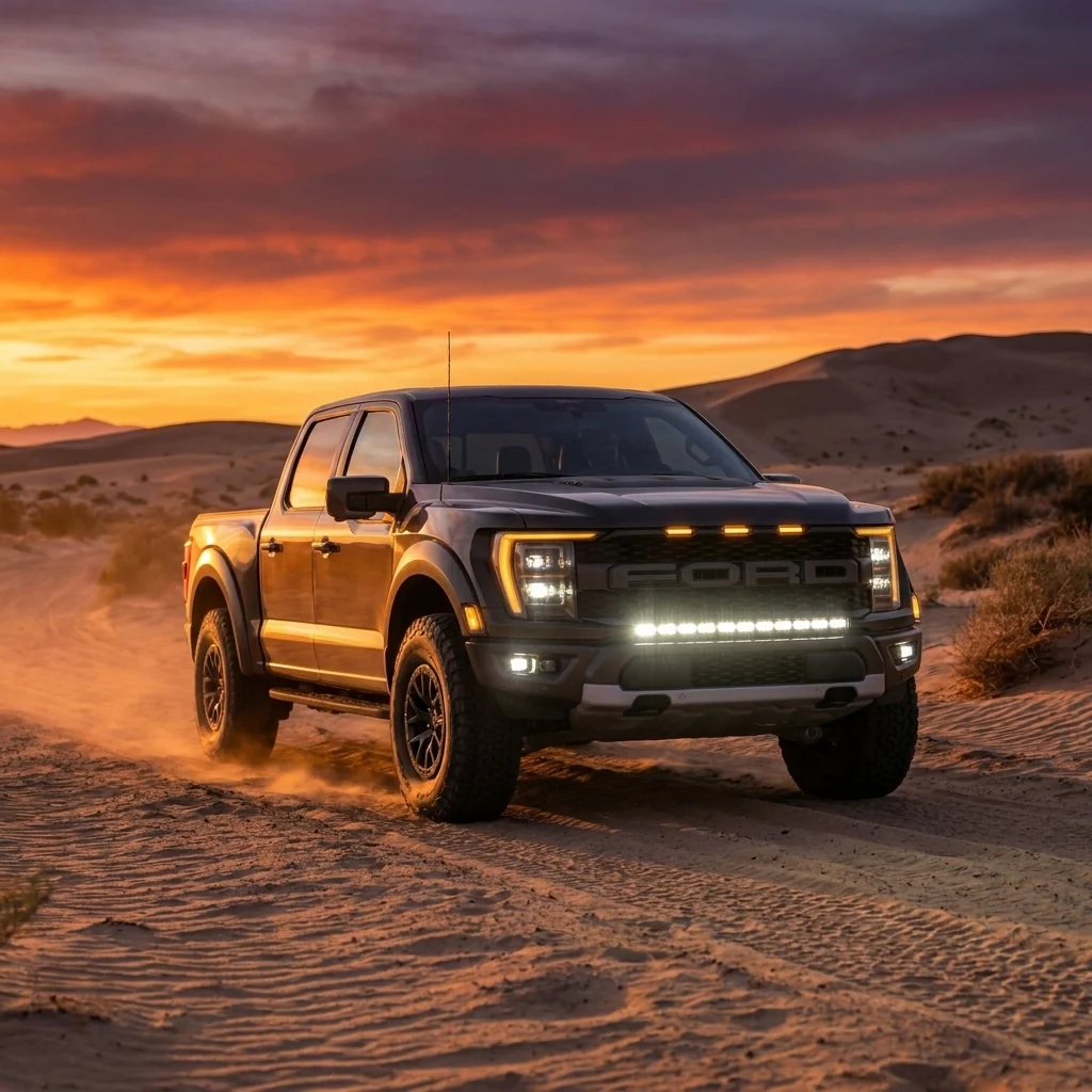 2024+ Ford F150 Raptor Gen 3 Refresh Standard Bumper 40in Light Bar PRO - Image 4