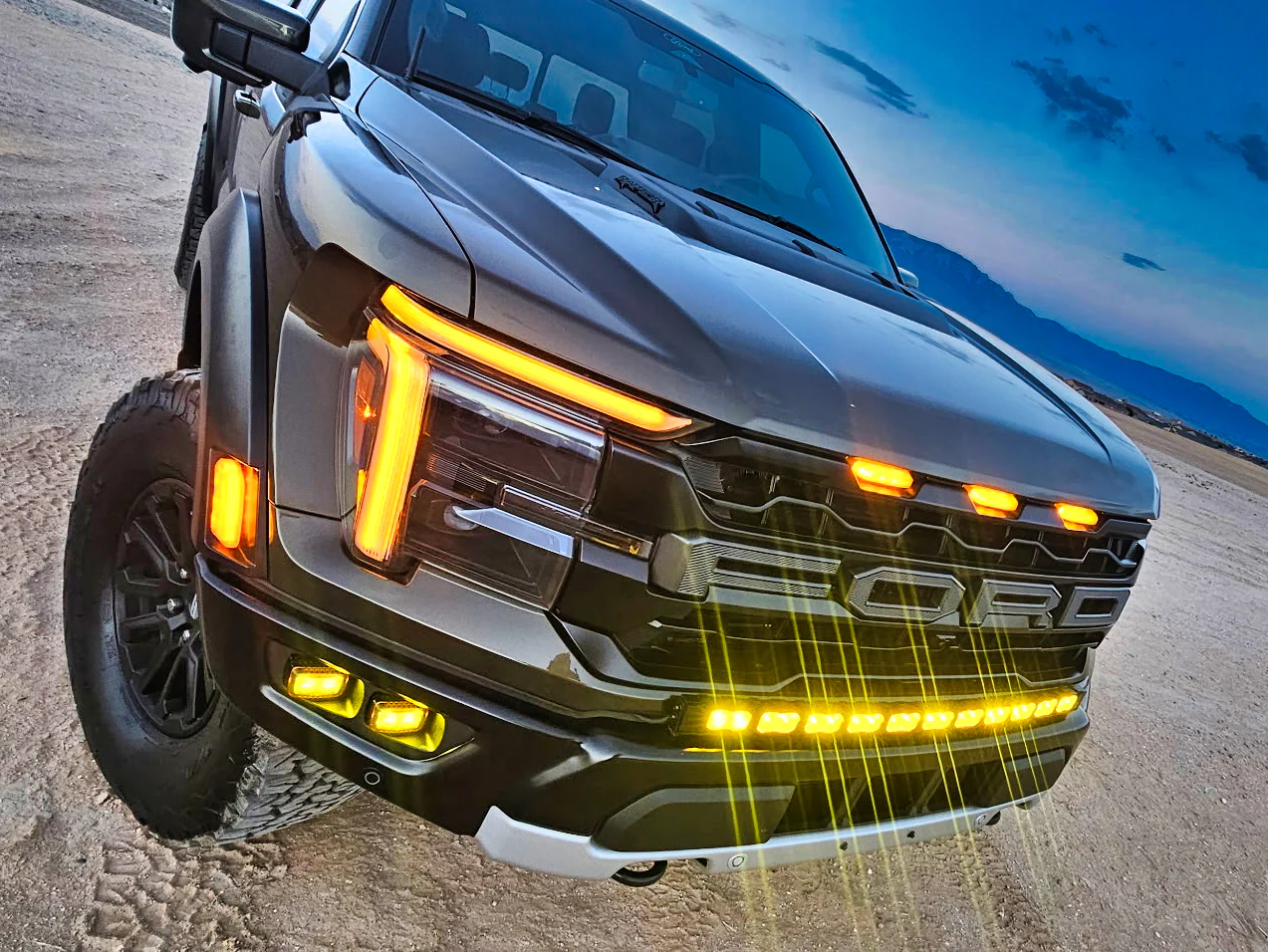 2024+ Ford F150 Raptor Gen 3 Refresh Standard Bumper 40in Light Bar PRO - Image 6